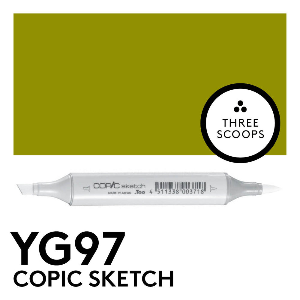 Copic Sketch YG97 - Spanish Olive