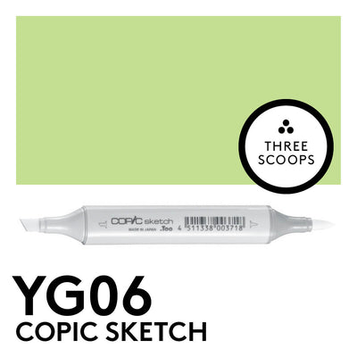 Copic Sketch YG06 - Yellowish Green