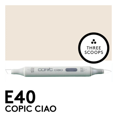 Copic Ciao E40 - Brick White