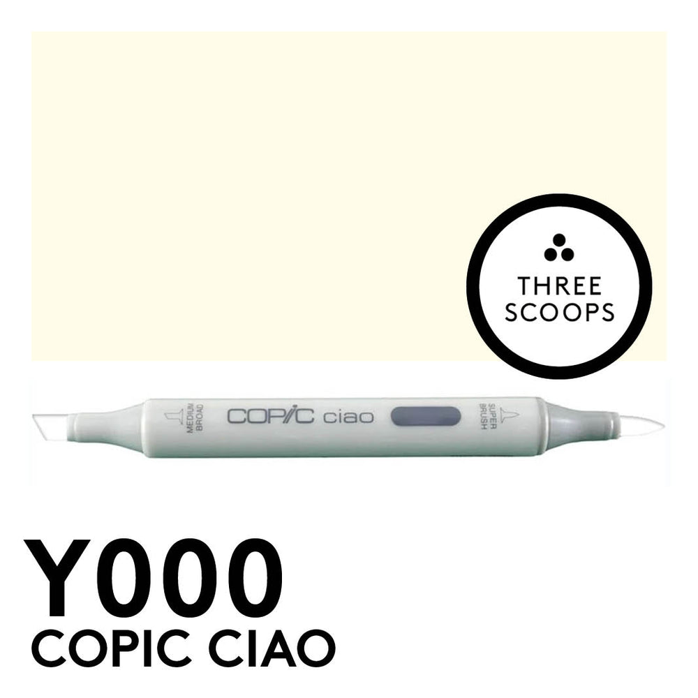 Copic Ciao Y000 - Pale Lemon