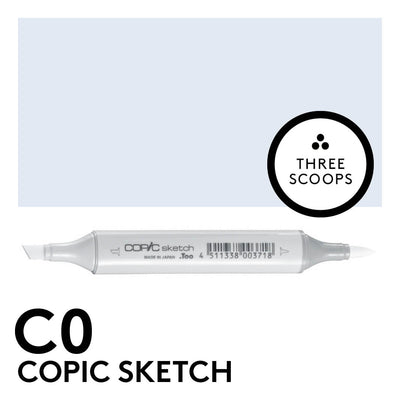 Copic Sketch C0 - Cool Gray