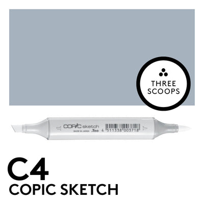 Copic Sketch C4 - Cool Gray