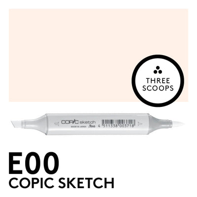 Copic Sketch E00 - Cotton Pearl