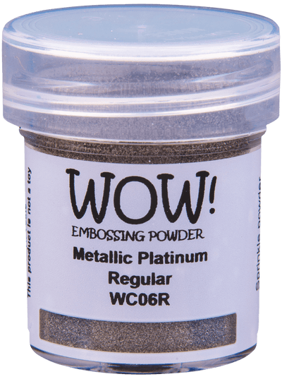 OUTLET // WOW Embossing Powder - Metallic Platinum