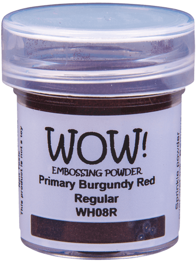 WOW Embossing Powder - Primary Burgundy Red