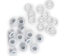 Hvide Eyelets & Washers - Crop-a-dile